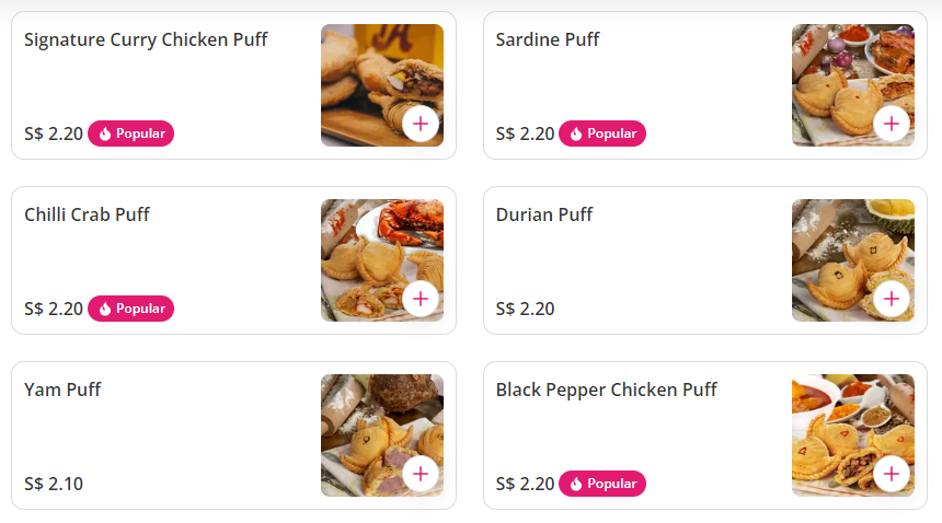 1A CRISPY PUFFS FRIED SNACKS & FRITTERS PRICES